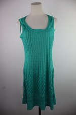 MISSONI ABITO VESTITO DONNA TG 46 DRESS WOMAN ITALY COTONE IN MAGLIA