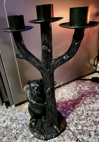 Raro portacandelabro albero