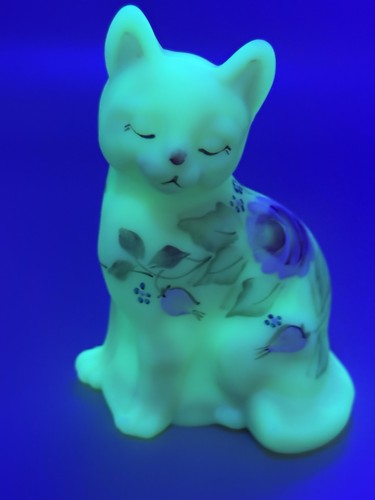 Gatto birmano vetro fenton - birmano,