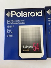 Polaroid Polapan Pro100 54 Black and White Instant Film 20 Photos