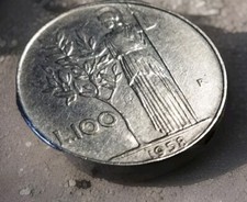 LIRE 100 Minerva Del 1958 FDC