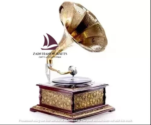 Grammofono antico zain hmv - zain,