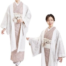Cappotto kimono Haori in pizzo
