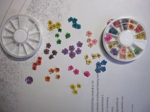 Ruota fiori secchi nail - ruota,
