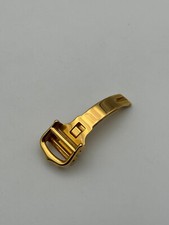 Cartier deployante chiusura 14mm gold plated swiss made