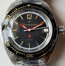 VOSTOK KOMANDIRSKIE Automatic 020741 NERO / VOSTOK KOMANDIRSKIE 020741 BLACK