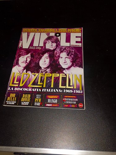 Rivista vinile led zeppelin - rivista,