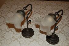 Coppia di lumi da comodino