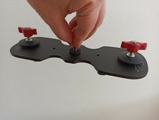 Contrappeso piastra bassa per