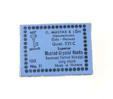 AMI MUSTAD CRYSTAL HOOKS - Ref
