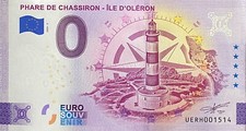 Banconota Euro Faro Chassiron