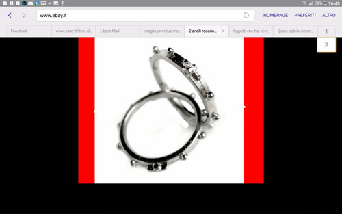 Anello rosario argento 925 - ,