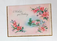 Biglietto di auguri vintage