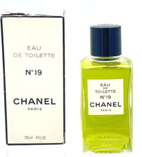 CHANEL n.19 Eau de Toilette 100 ml 3,4 fl oz - Vintage EDT - con scatola - mai usato