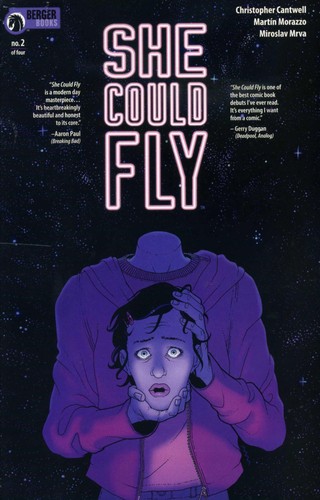 She could fly dark - she, fn;