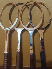 Wood racket lot- Lotto racchette legno Snauwaert-Maxima-Rossignol-Slazenger