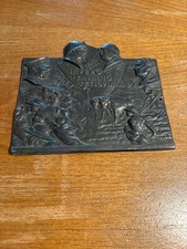 Placca in bronzo-IMPERO ITALIANO d’ETIOPIA firmata ROSSI-Anni’30