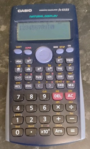 Casio 83es calcolatrice - casio, fx-83es