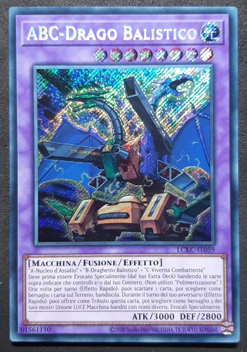 Abc drago balistico - balistico, rara
