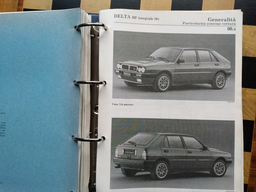 Manuali originali lancia delta - lancia,