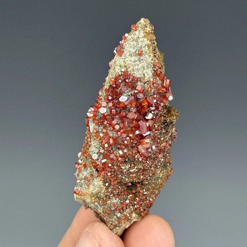 Vanadinite micro descloizite - vanadinite,,