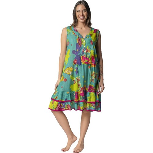 Abito donna smanicato scollo - abito,