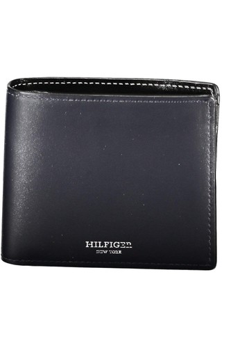 Portafoglio tommy hilfiger blu - tommy,