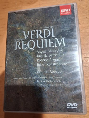 Dvd verdi requiem giuseppe - dvd,