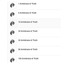 x1 Armbrace of truth