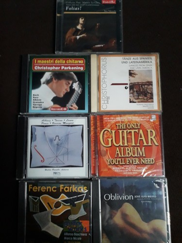 Chitarra classica sette cd - chitarra,