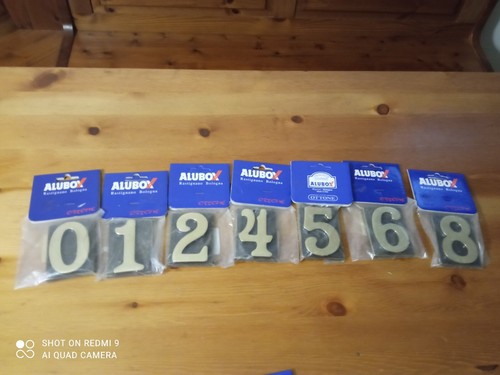 Numero civico lettera alunox - numero,