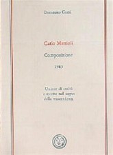 CARLO MATTIOLI : COMPOSIZIONE