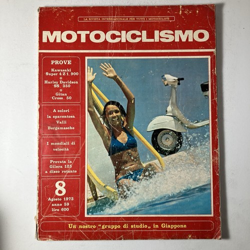 Rivista motociclismo agosto - rivista,