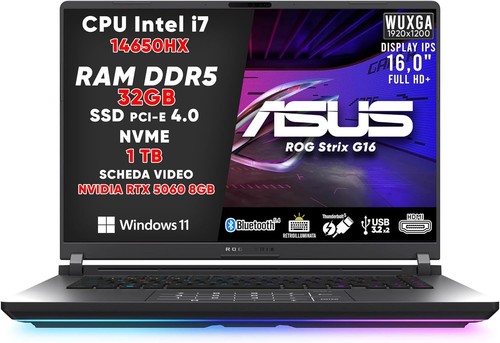 Asus rog strix g16 gaming - asus,