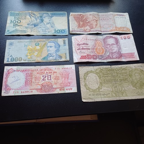 Banconote mondiali argentina - mondiali,
