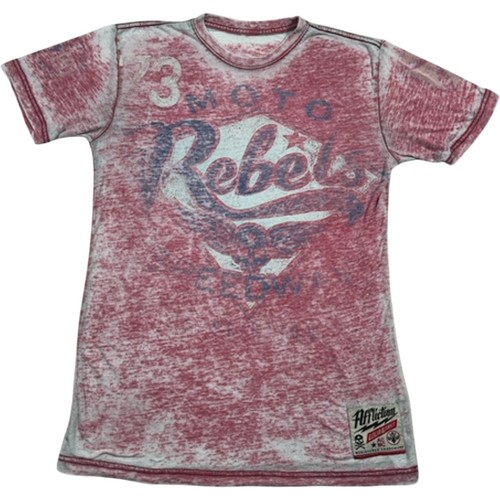 Shirt affliction moto - moto, rebels