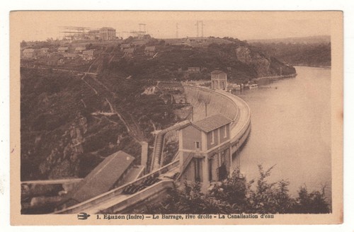 Cpa éguzon le barrage - Éguzon,