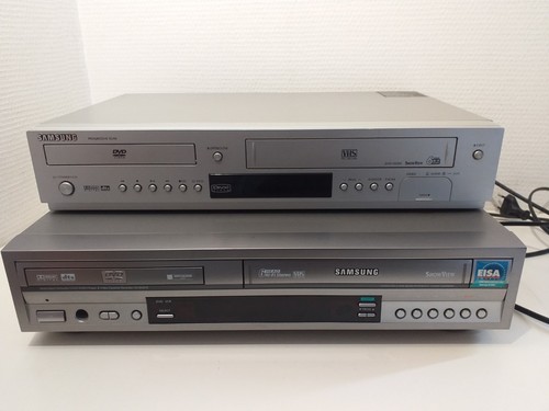 Lot combi dvd - vhs, samsung