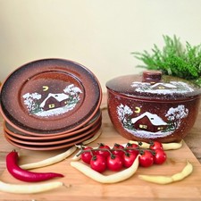 Servizio piatti natalizi