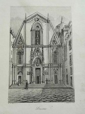 1850 INCISIONE CATANEO NAPOLI