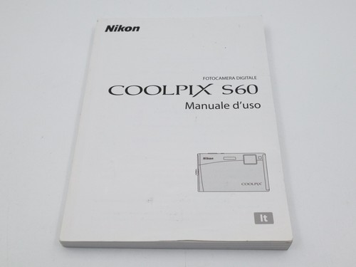 Nikon coolpix s60 manuale - coolpix,