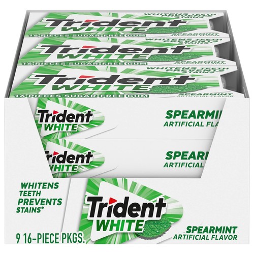 Trident white spearmint - trident, gum