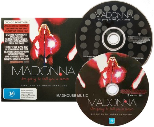 Madonna dvd m going - madonna, +