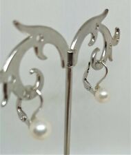 ORECCHINI ORO BIANCO 18K 750