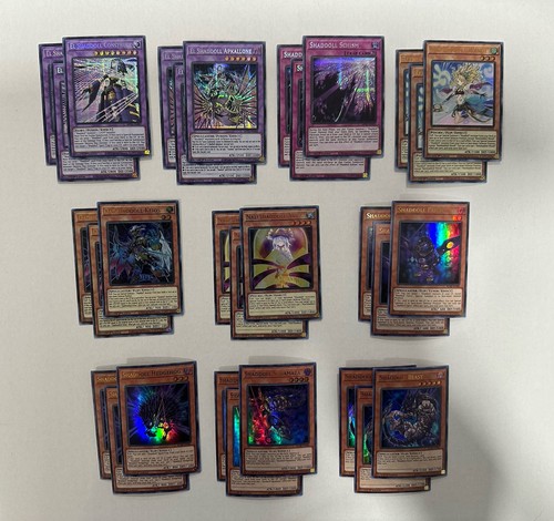 Yugioh 30x carte shaddoll deck - yugioh,