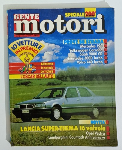I109358 gente motori 1988 - motori,