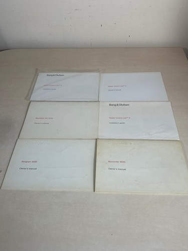 Bang olufsen manuali utente - manuali,