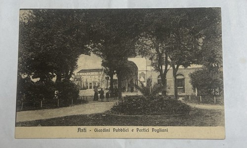 Cartolina asti giardini - cartolina,