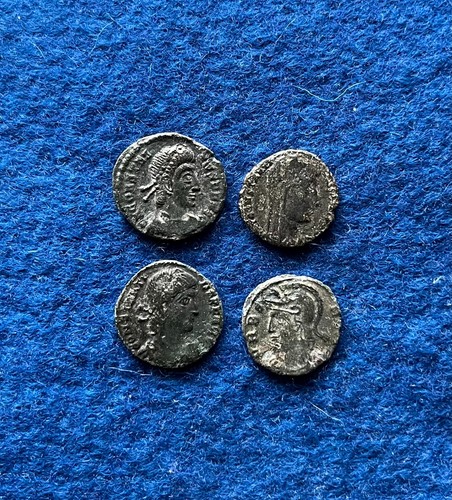Lotto tardo romani monete - tardo,