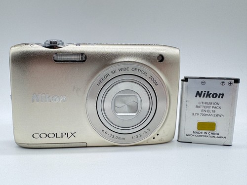Nikon coolpix s3100 argento - nikon,